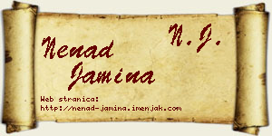 Nenad Jamina vizit kartica